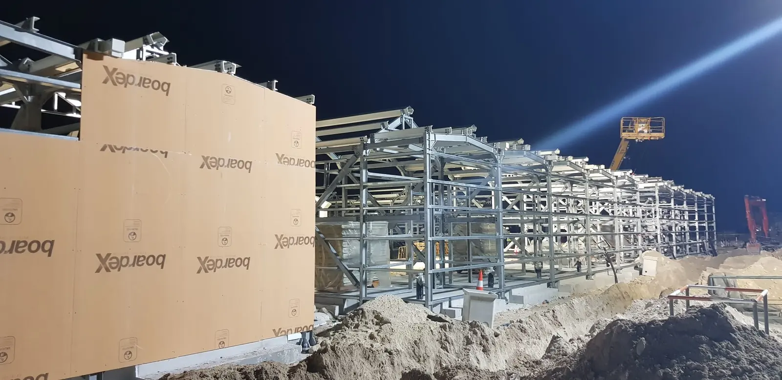 Çelik konstrüksiyon ve montaj çalışması