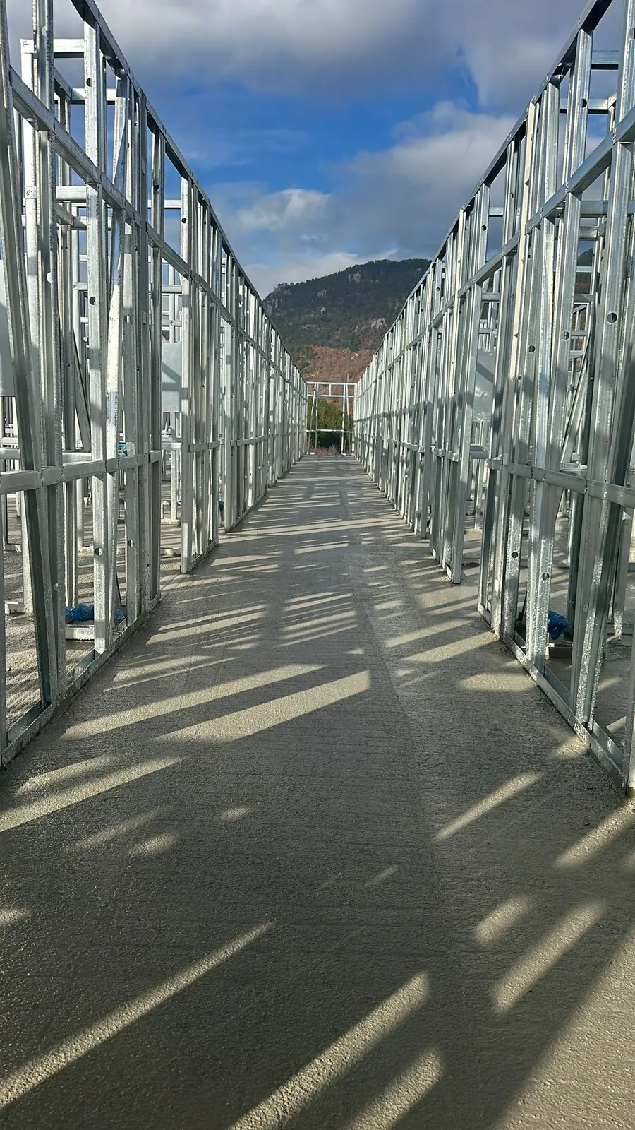 Çelik konstrüksiyon ve montaj çalışması