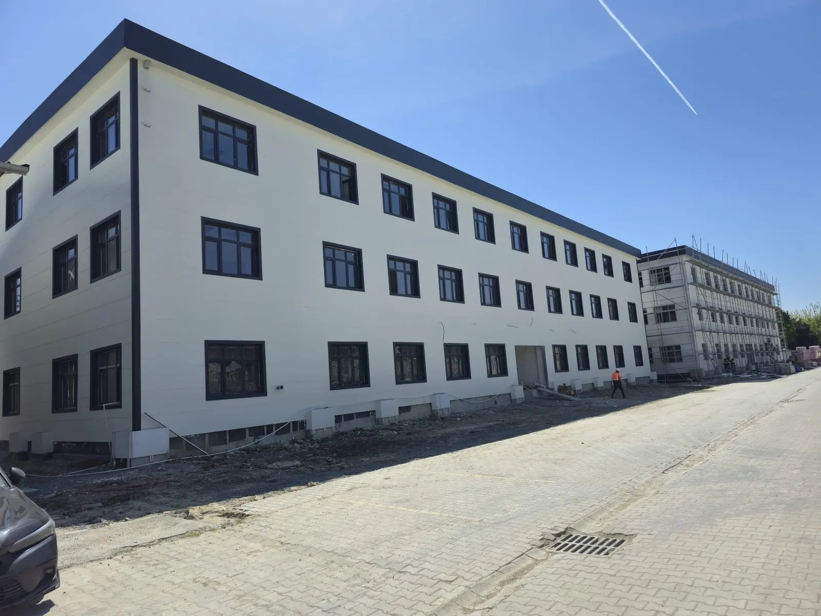 Prefabrik çelik yapı uygulaması