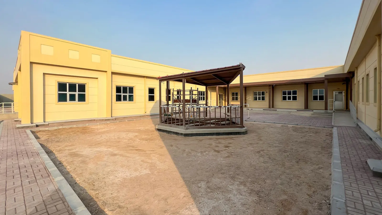 Prefabrik çelik yapı uygulaması