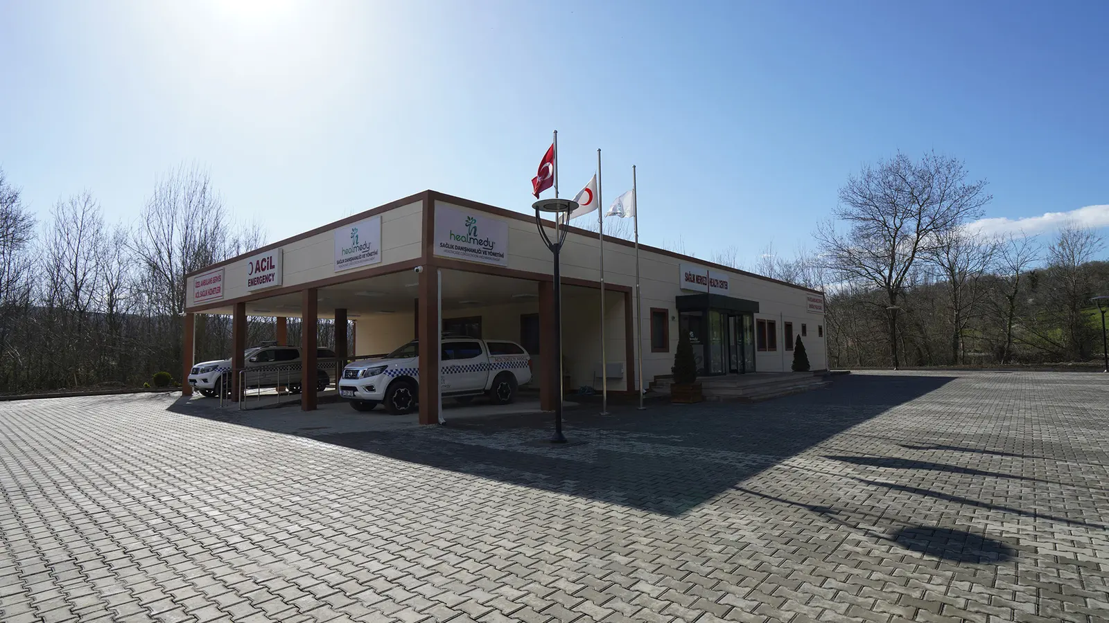 Prefabrik çelik yapı uygulaması