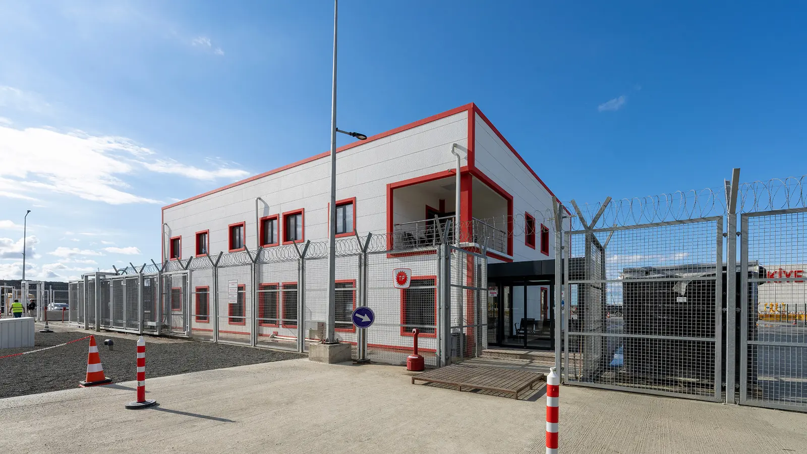 Prefabrik çelik yapı uygulaması