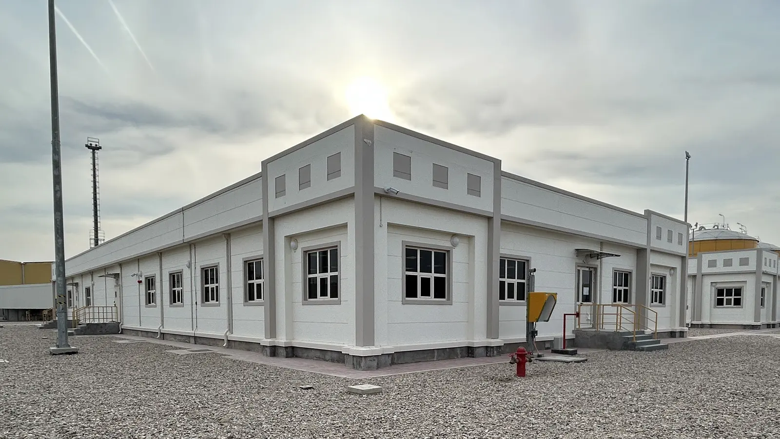 Prefabrik çelik yapı uygulaması