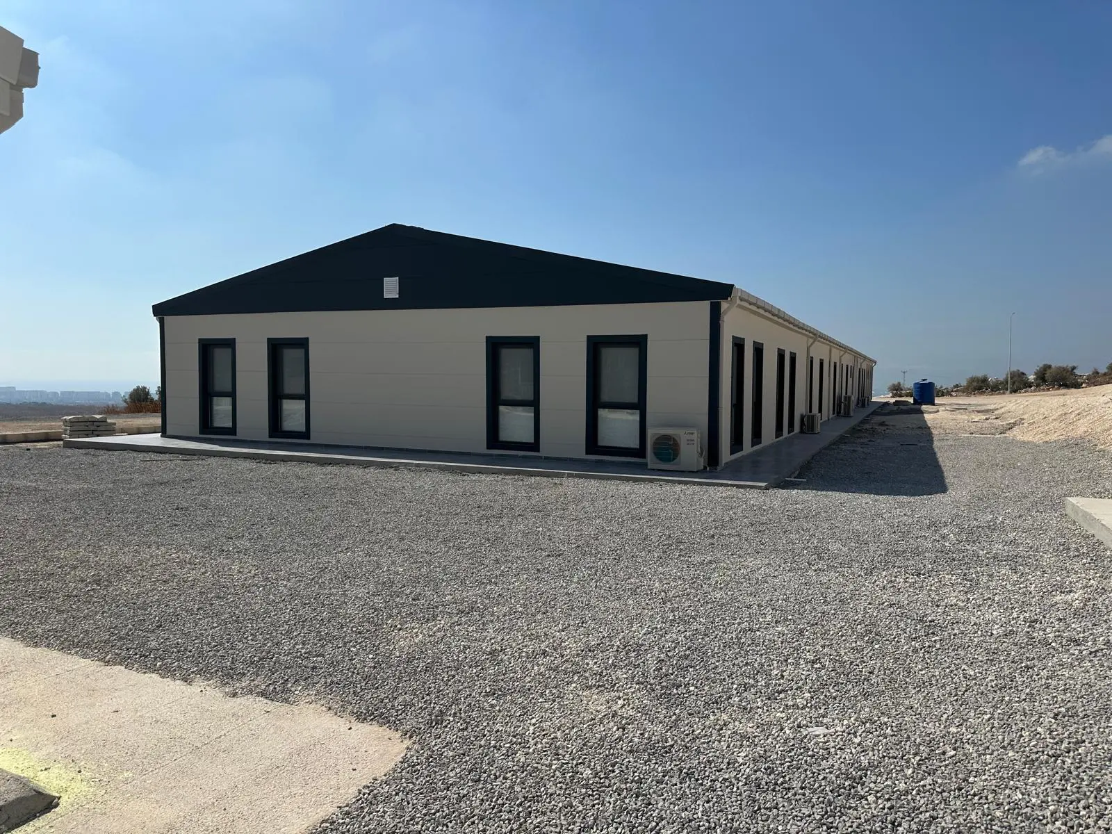 Prefabrik çelik yapı uygulaması