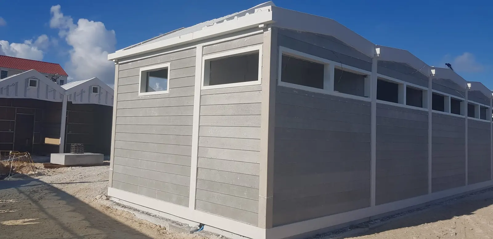 Prefabrik çelik yapı uygulaması