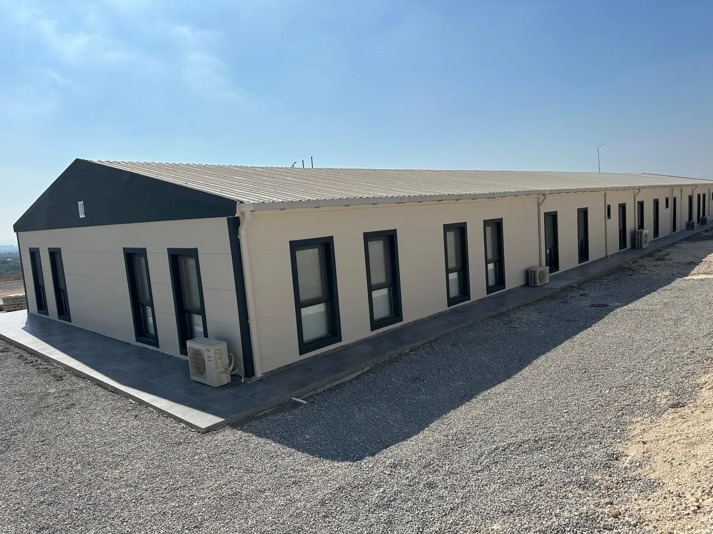 Irak Projesi — Prefabrik Çelik Modüler Laboratuvar Binaları